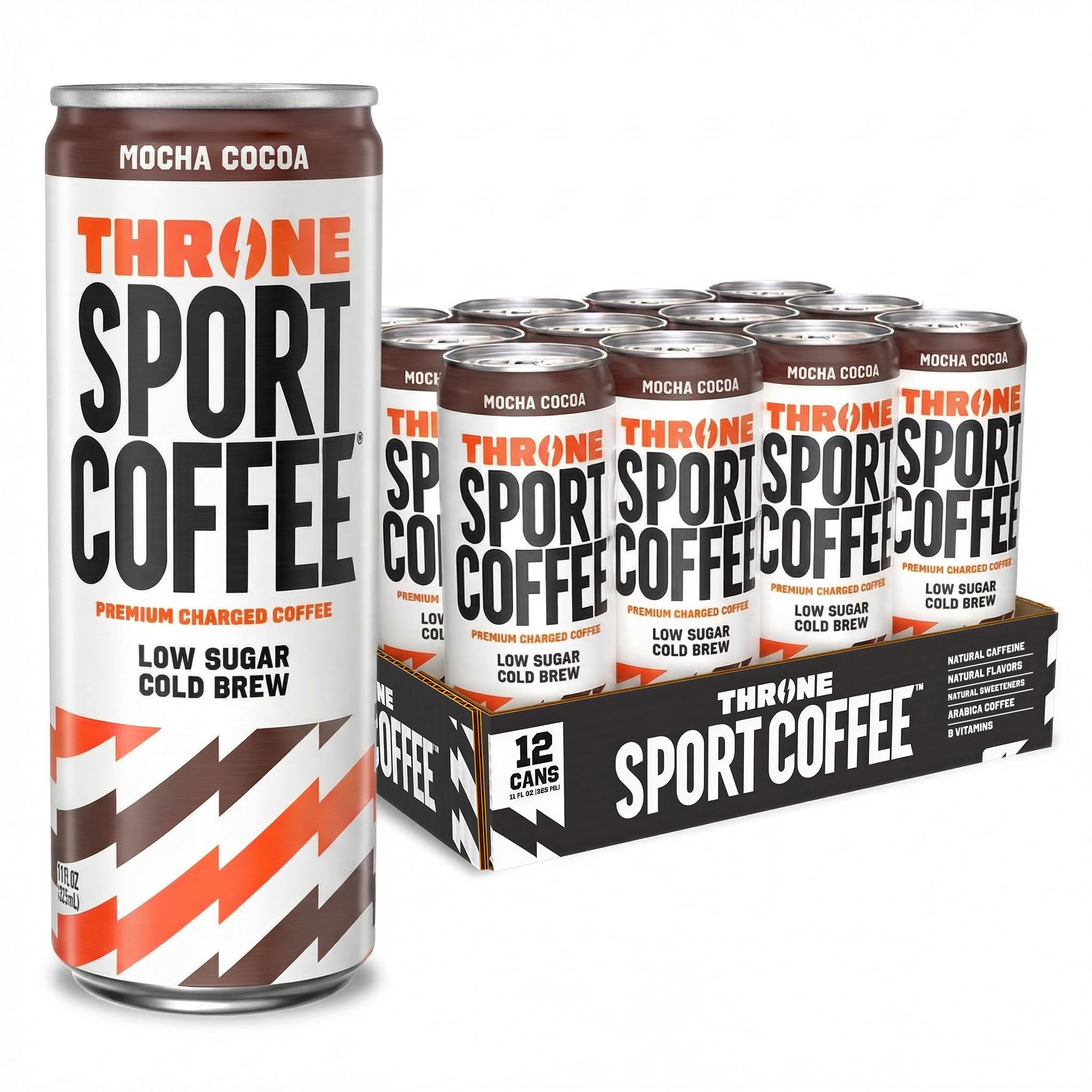 Amazon.com: Throne Sport Coffee Cold Brew – Low Sugar. 150mg
