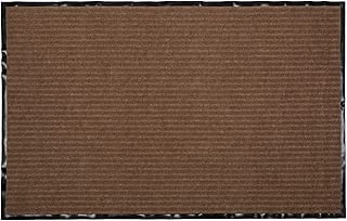 J&M Home Fashions Heavy Duty Outdoor/Indoor Doormat, 30x48, Brown Utility Mat - coolthings.us