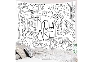 Miytal Quote You Are Wall Tapestry: Transform Your Space with Tranquil Art