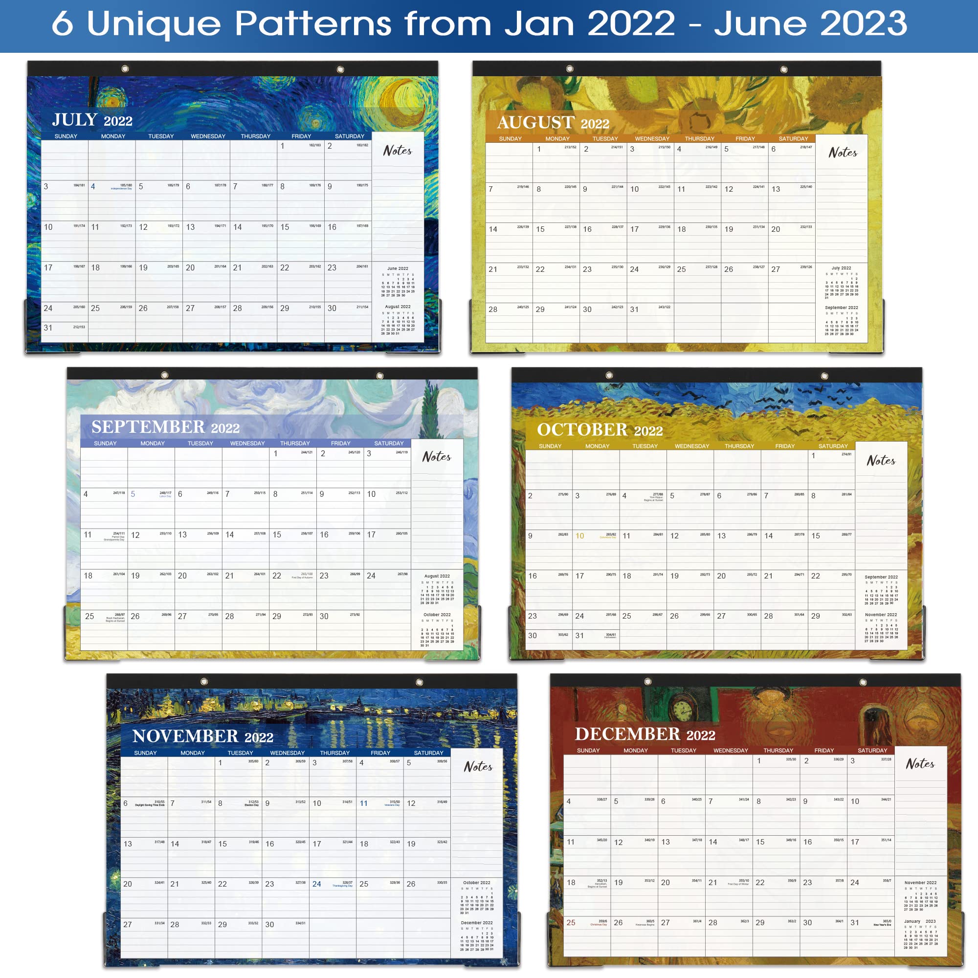20222023 Desk Calendar Desk Calendar 20222023 Cover 18 Months Large