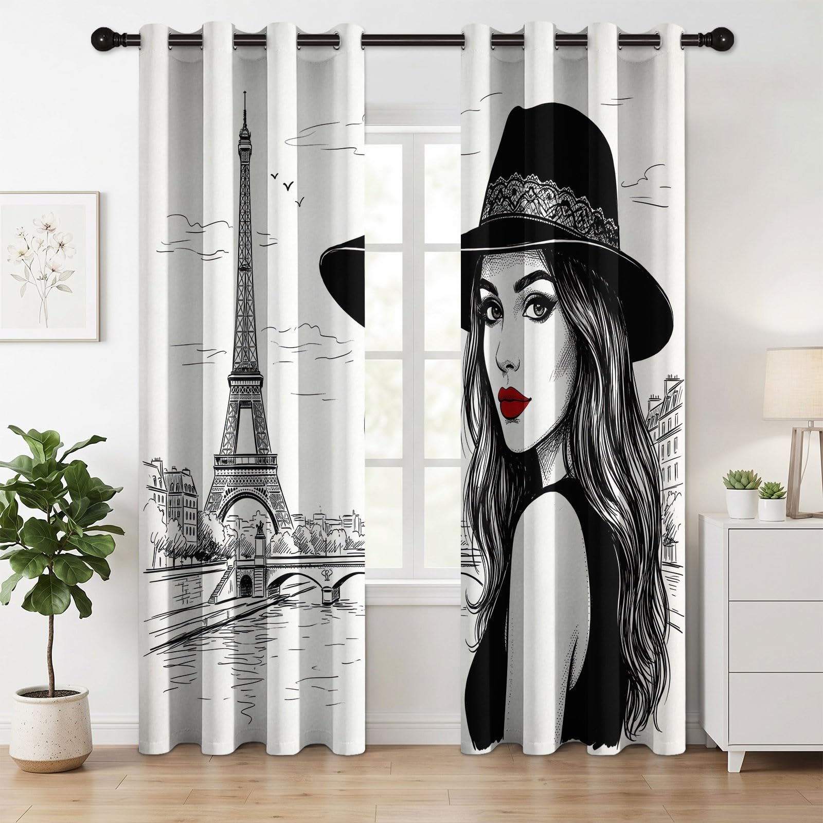 Tende oscuranti moderne, 175 x 140 cm (altezza x larghezza), set da 2 pezzi
