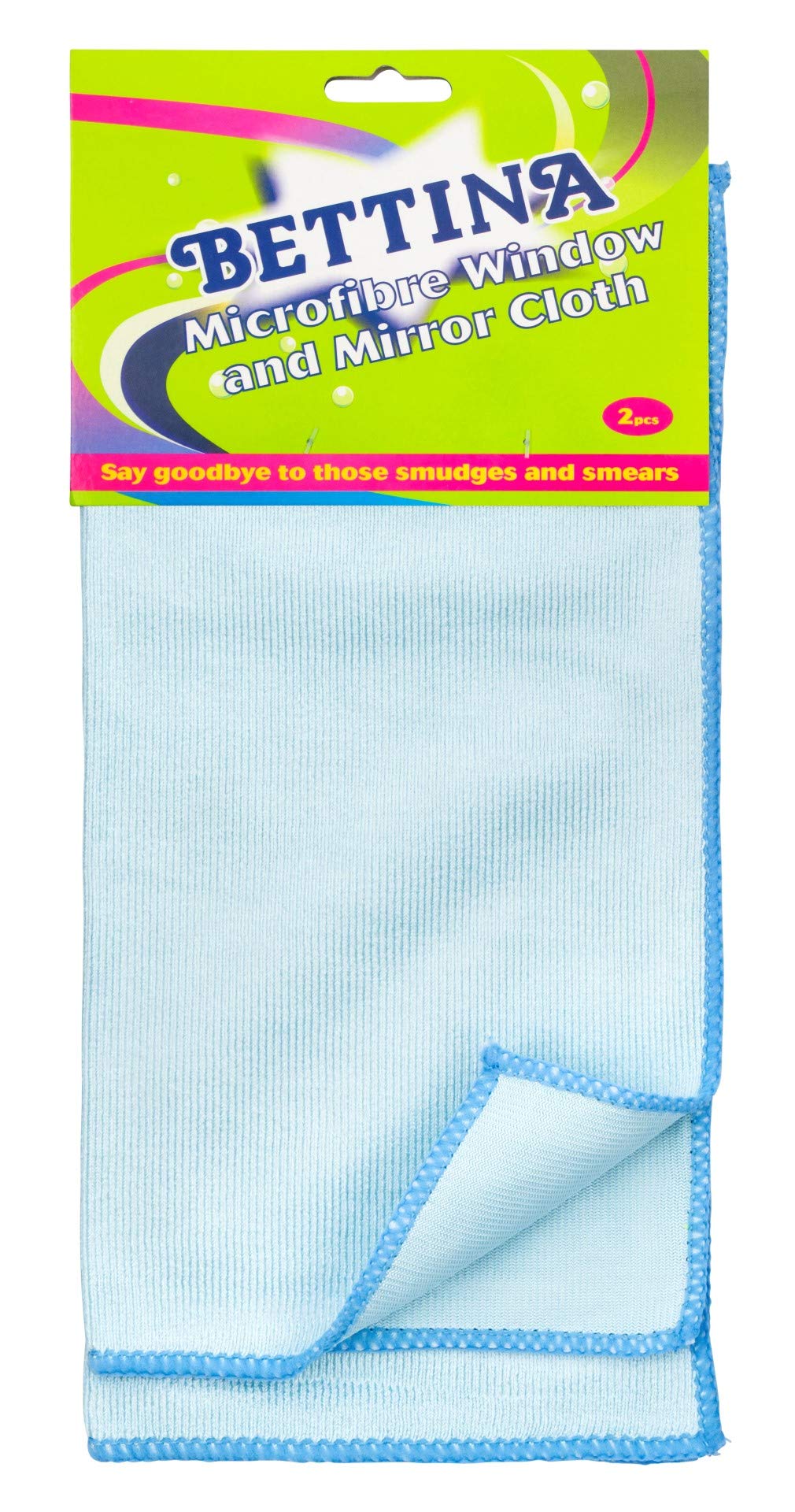 2 BETTINA Microfibre Window and Mirror Cloth