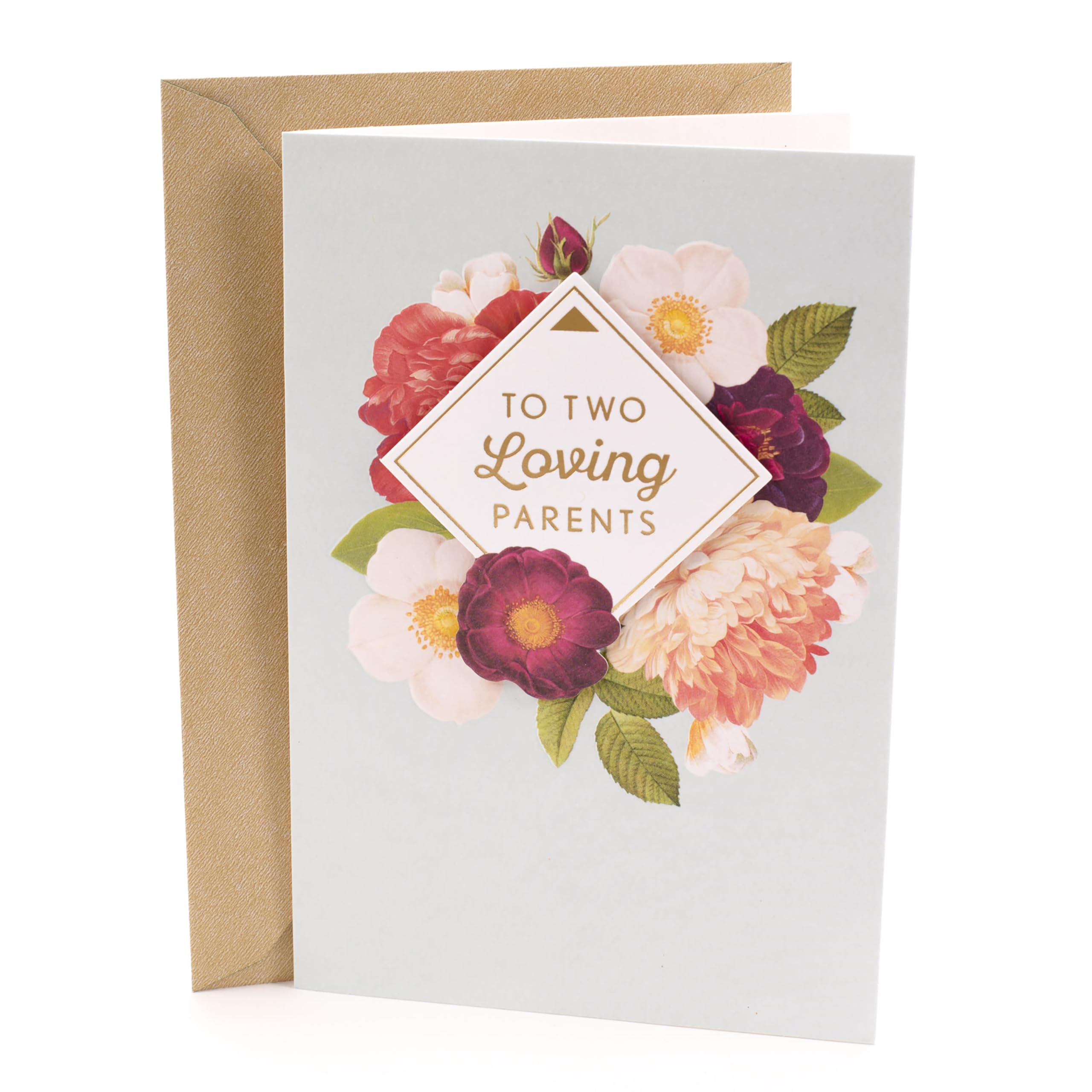 Hallmark Anniversary Greeting Card for Parents (Grateful for You Both)