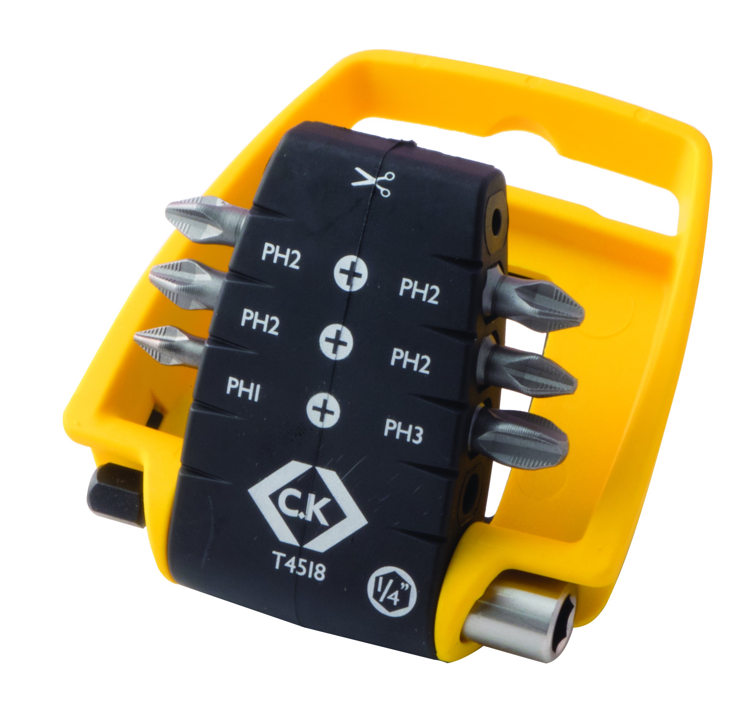 C.K T4518 Set Inserti Cacciavite - 7 Pezzi (Ph) - 4
