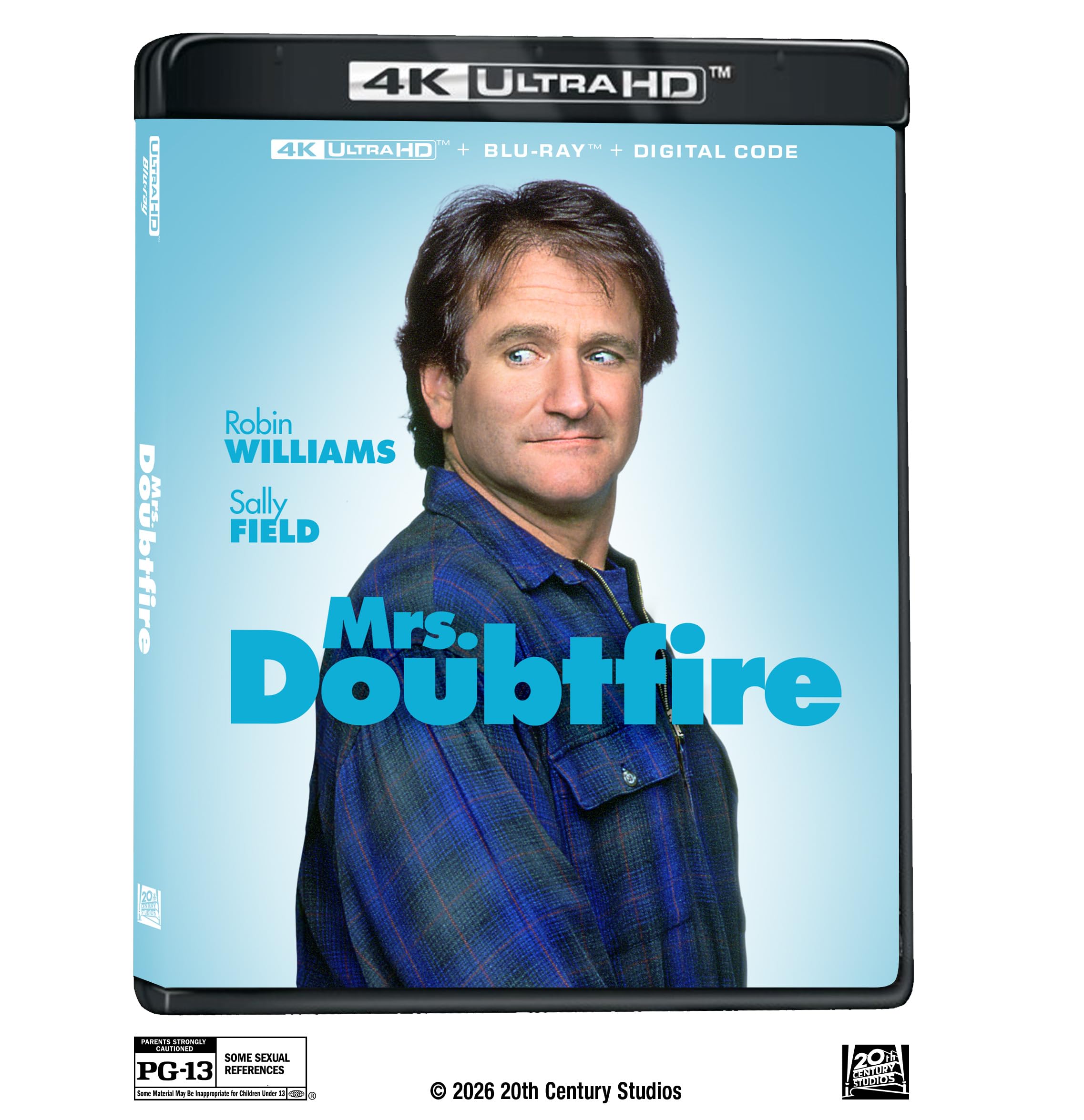 [BRSRYFILOANWGA3A] Mrs. Doubtfire - 4K UHD/BD Combo + Digital