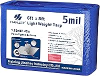 Vista 19 de lona impermeable duradera para cubierta, para camping, jardín, azul/verde militar, Verde