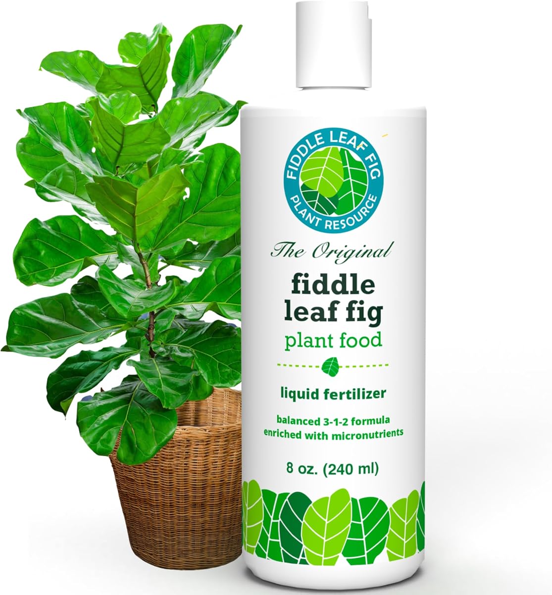 3-1-2 NPK Liquid Fertilizer for Ficus, 8 oz