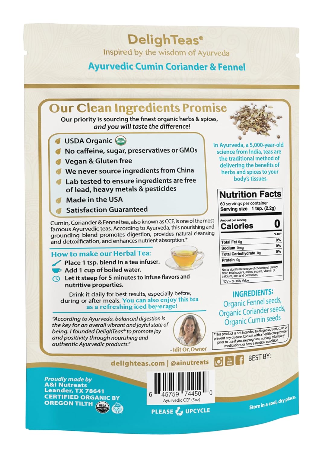DelighTeas Detox Tea Bundle - Promotes Healthy Digestion