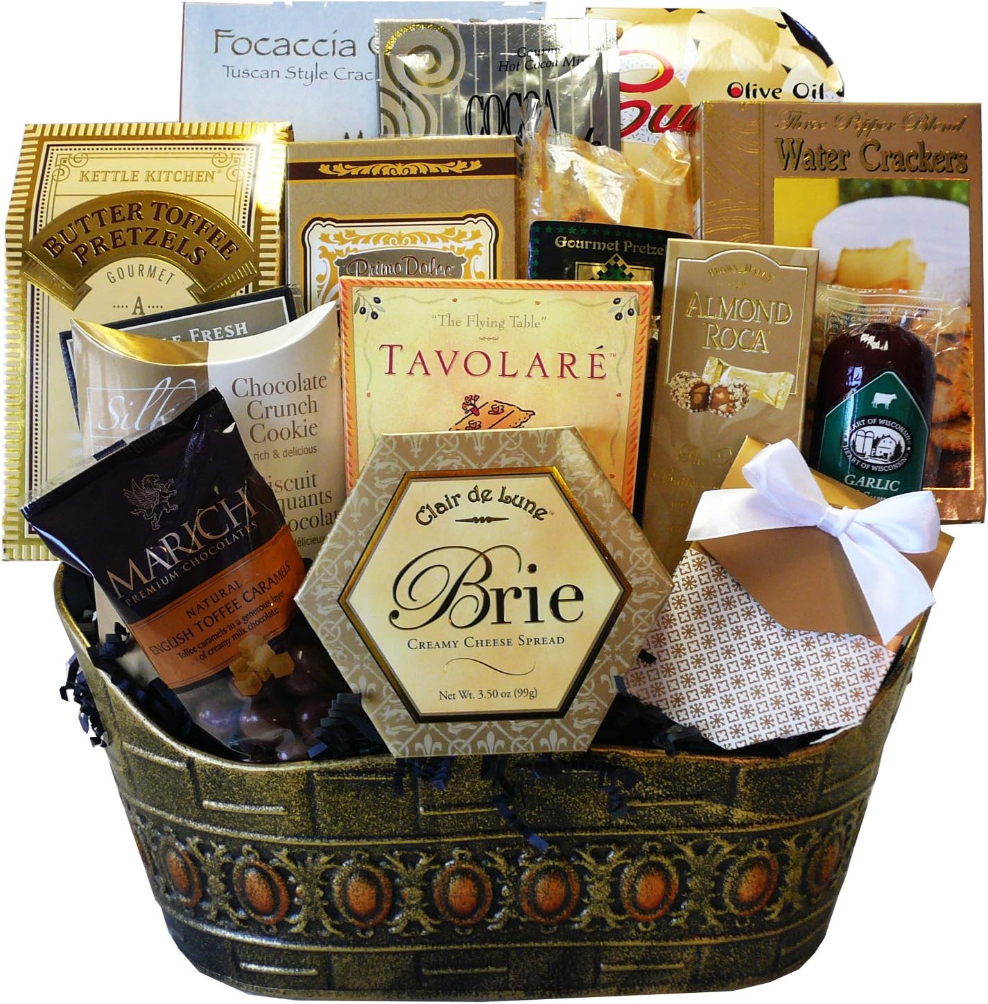Standing Ovation Gourmet Food Basket (Candy Option)