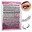 FADLASH Individual Lashes Cluster Mix Clusters Black Volume Eyelash Clusters Long Individual Lash Extensions D Curl Cluster Lashes DIY Eyelash Extension (20D-0.07D, 15-20mm)