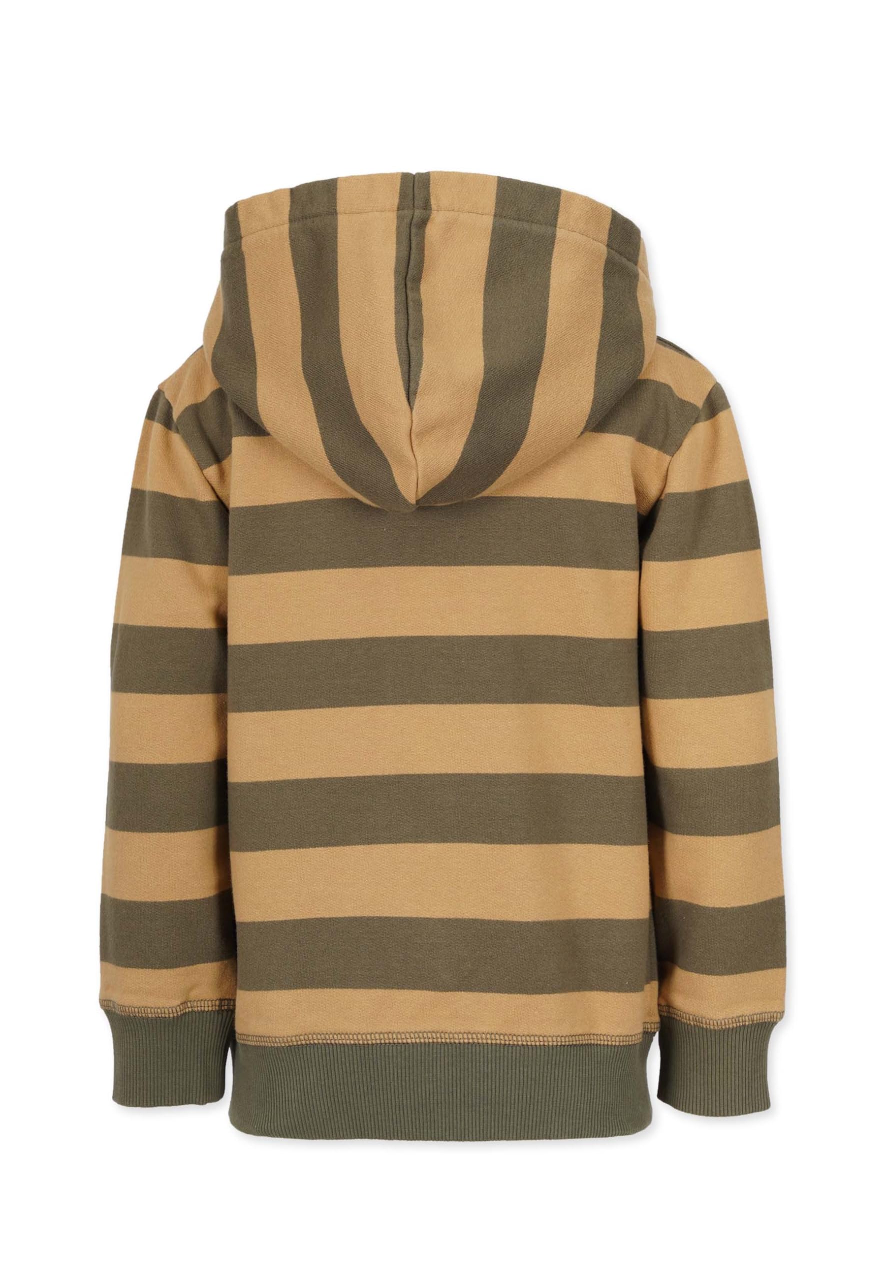Band of Rascals Kinder Sweatjacke Striped Zip aus Bio-Baumwolle