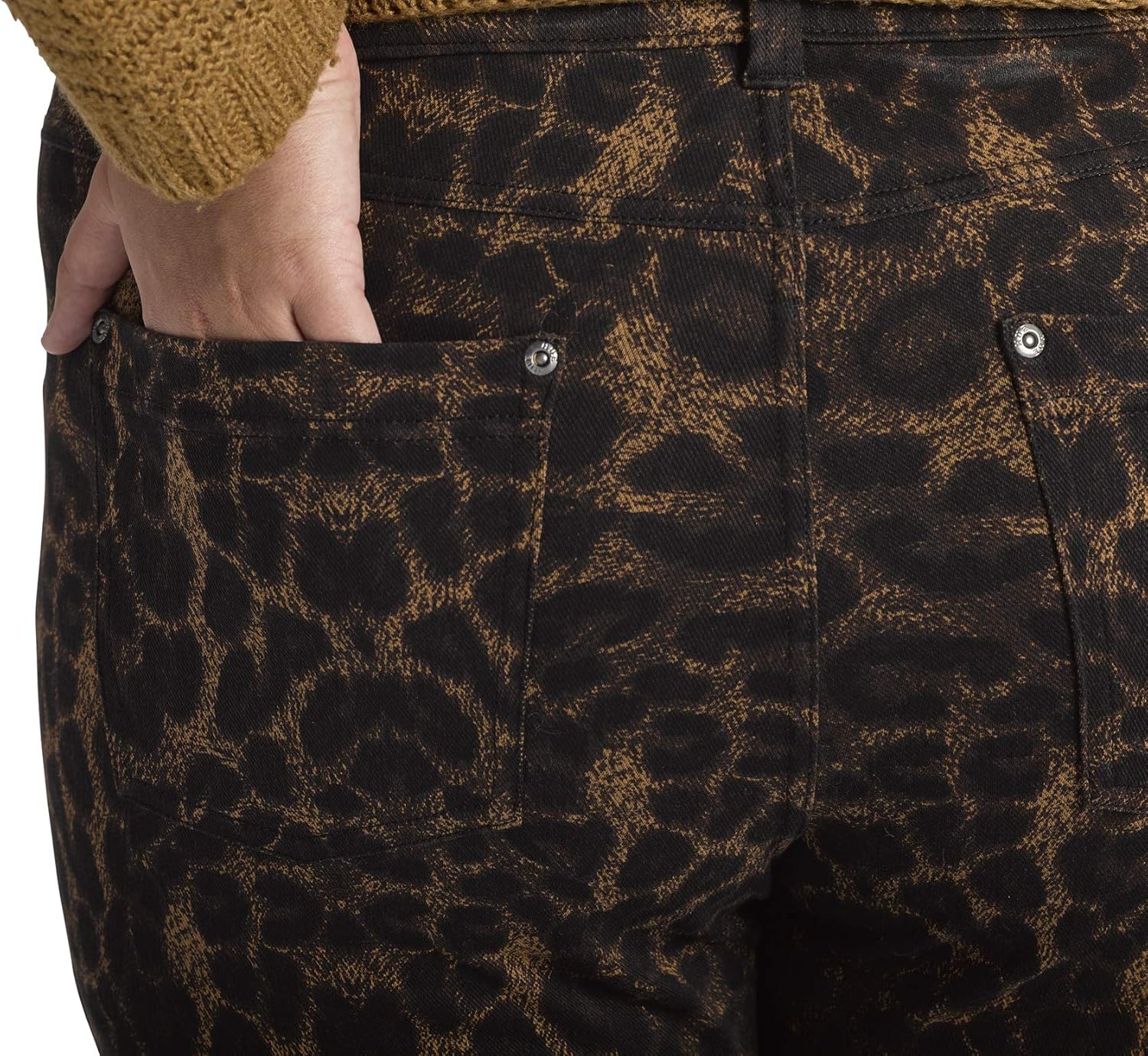 HUE Womens High Rise Denim Legging - Image 3