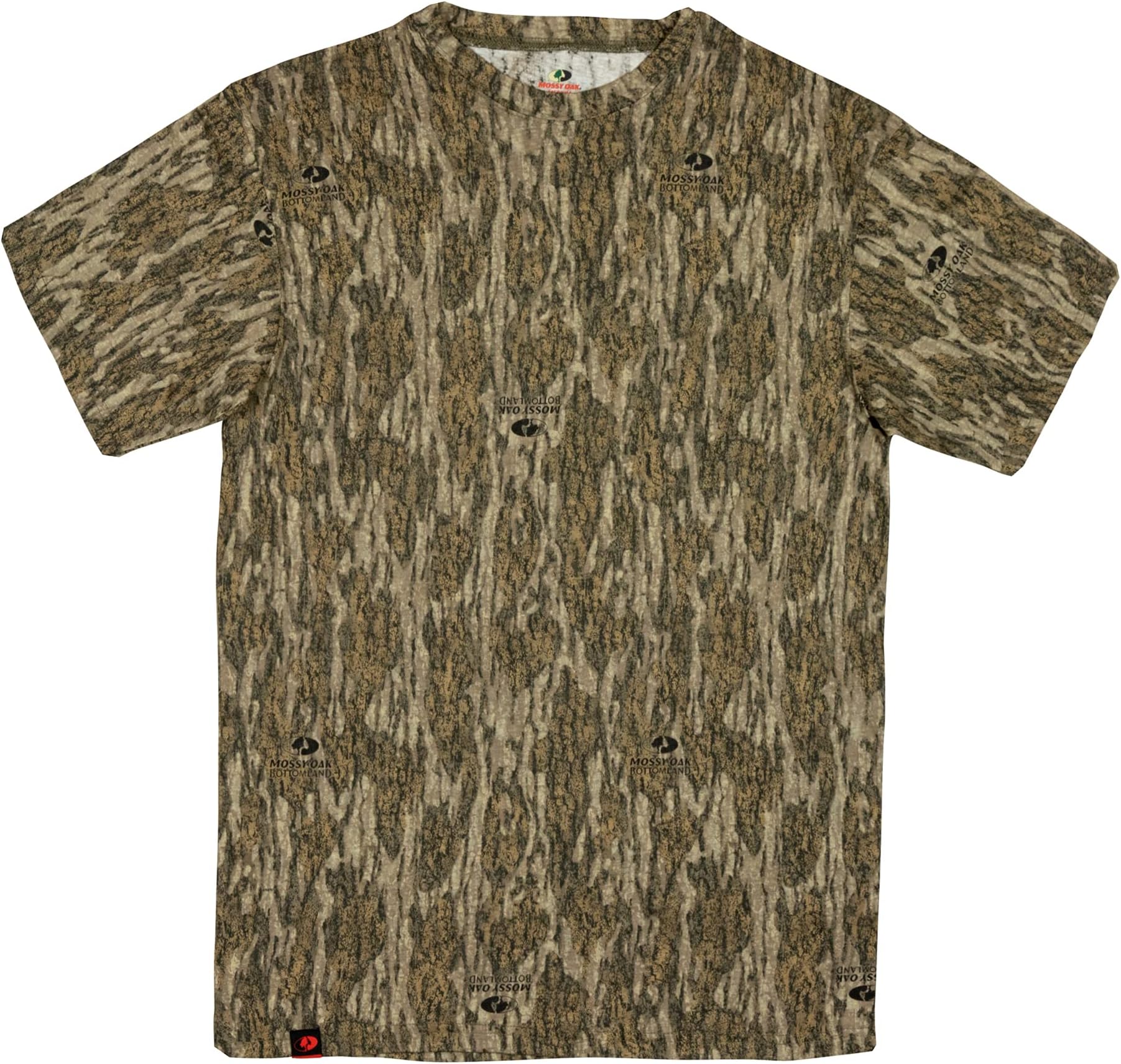 Mossy Oakmens Mens Camo Hunting Shirt Short Sleeve Cotton Shirt