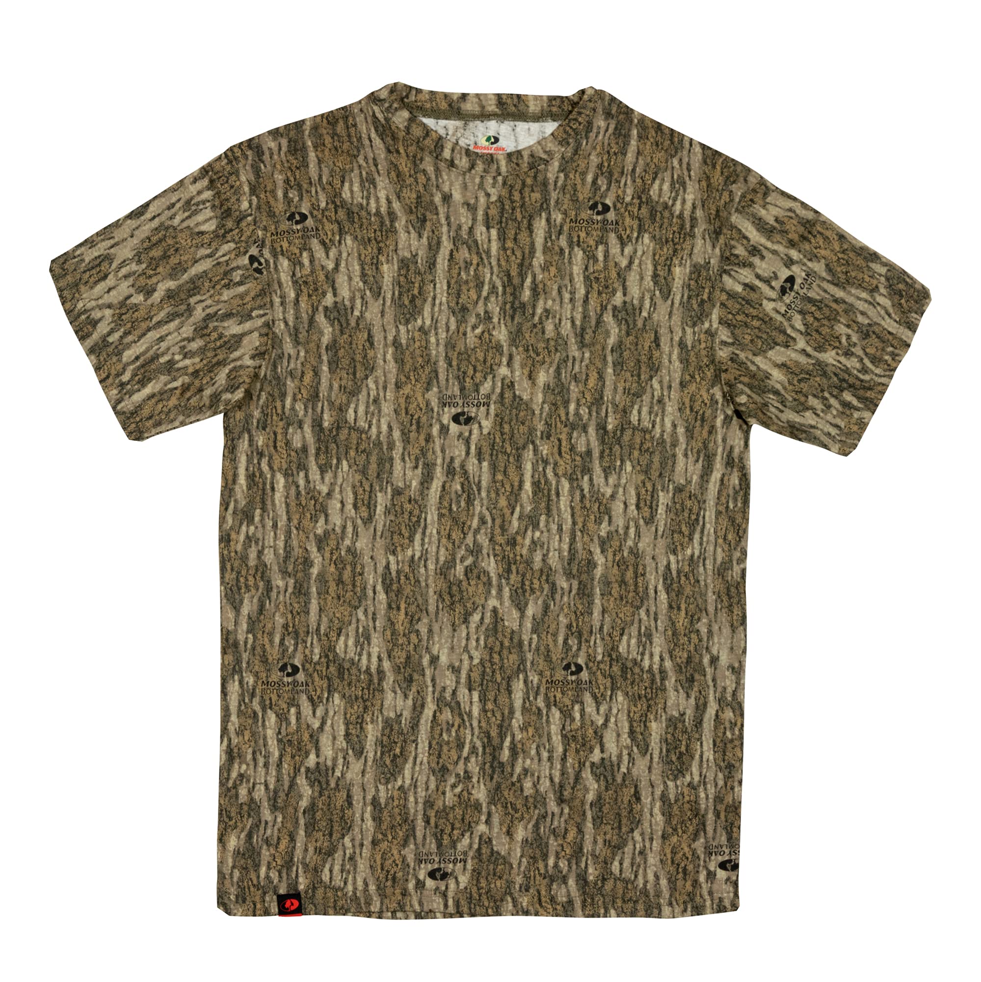 Mossy Oakmens Mens Camo Hunting Shirt Short Sleeve Cotton Shirt