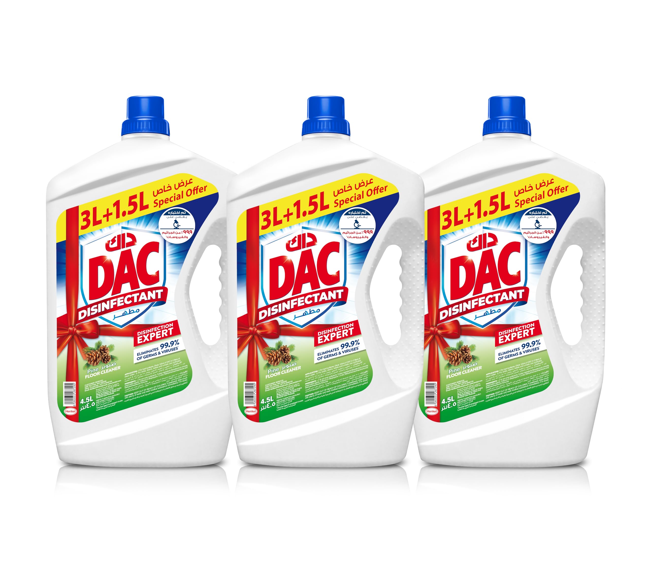 Disinfectant Pine, 3 x 4.5L