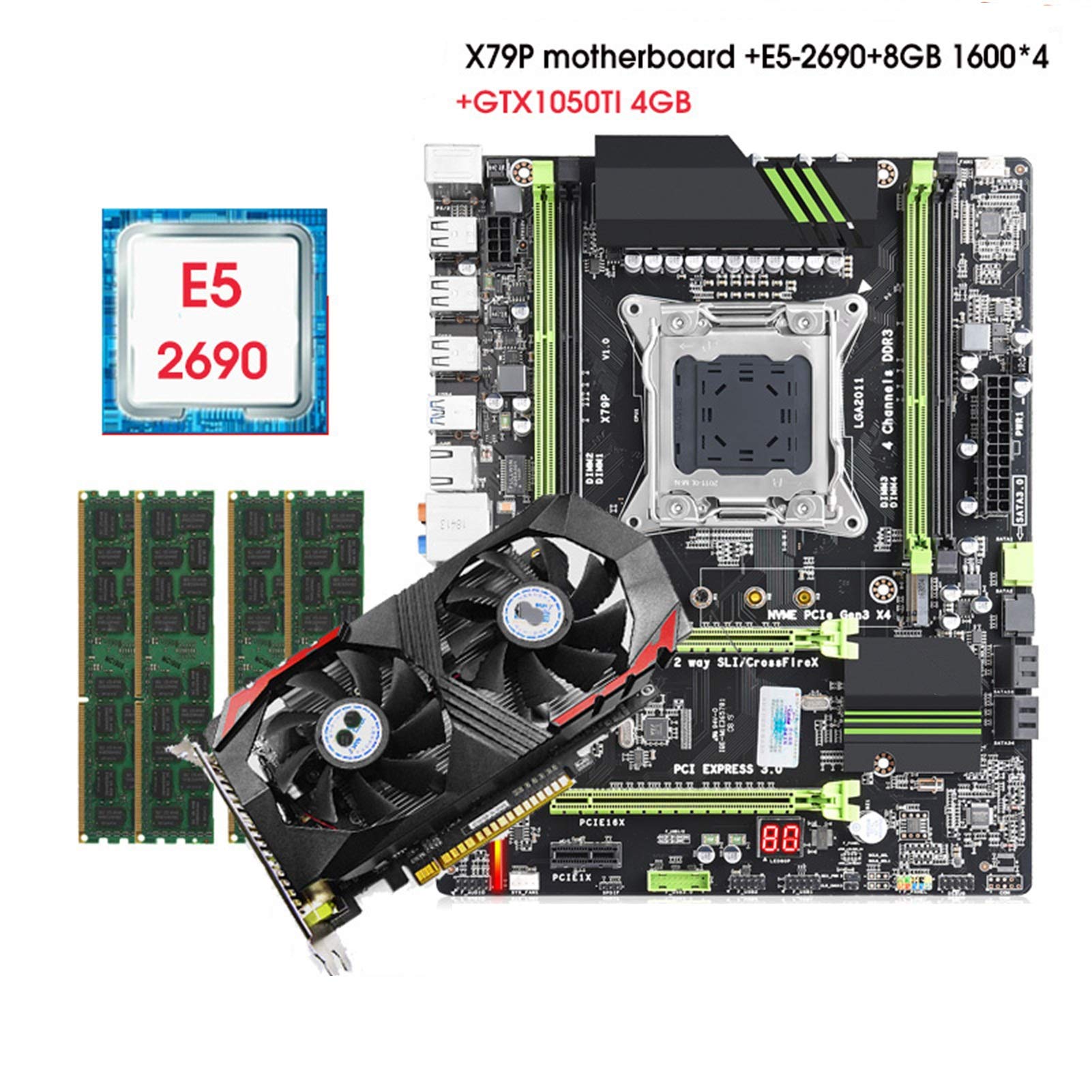 Amazon.com: Motherboard Computer Motherboard X79 Motherboard Set
