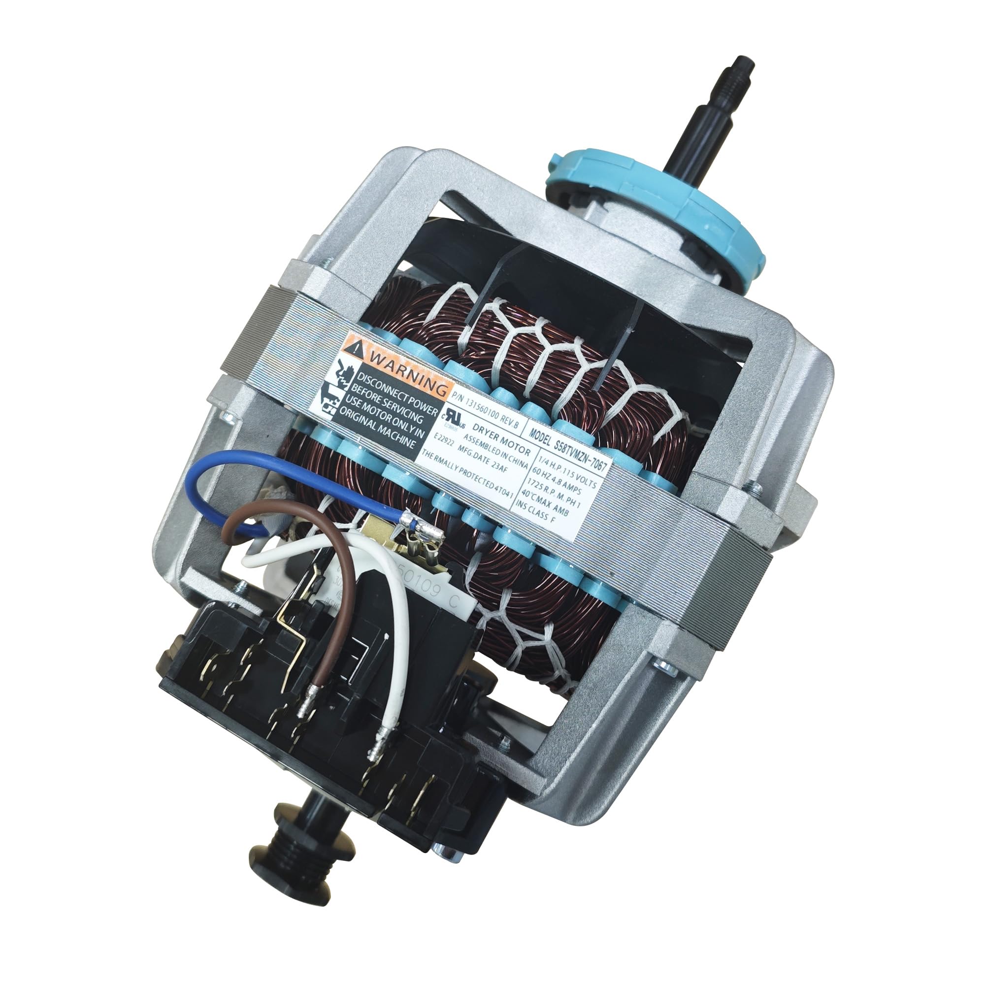 Photo 1 of Upgraded 131560100 Dryer Drum Drive Motor Compatible with Frigidaire Kenmore Gibson Westinghouse Electrolux Crosley Tappan Dryer, Replaces Dryer Motor AP2107144, 407697, 131560100, 131758500