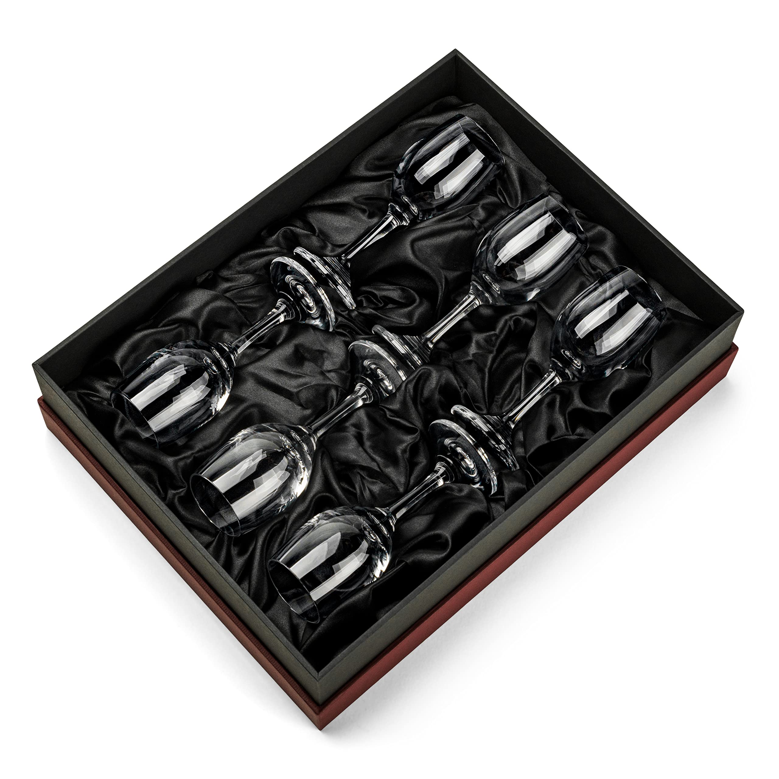 GLASSIQUE CADEAU Kristall Schnapps, Likör, Cordial Shot Gläser | 6er Set | Kleines 60 ml Shotgläser für Aperitif, Digestif Spirituosen, Vodka, Jägermeister | Mini Schnapsgläser mit Kurzem Stiel