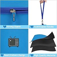 Vista 4 de Estuche para juguete interactivo digital Bitzee y mascota, estuche de transporte duro para mascotas electrónicas virtuales que reaccionan al tacto