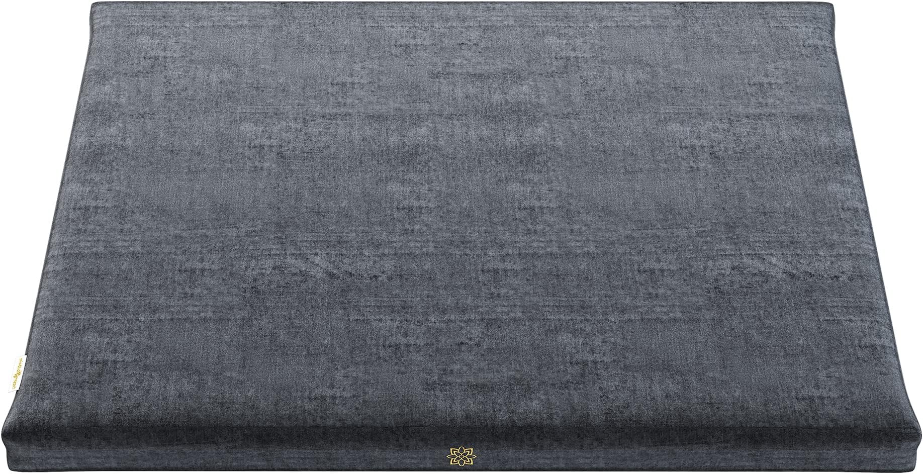 Mindful & Modern Zabuton Meditation Mat - Cotton Filled Yoga and Meditation Pad - Zabuton Meditation Cushion for Kneeling and Sitting Support - Large Rectangular Sitting Floor Pillow for Bench or Zafu