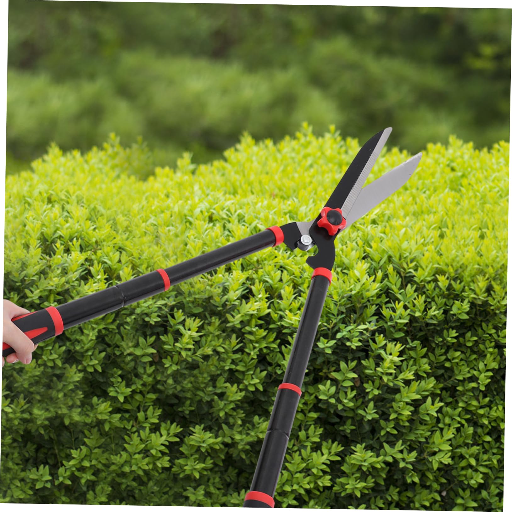 BESPORTBLE Cisaille à Haie Manuelle Outils De Jardinage Coupe-bordures Pour Arbustes Et Fleurs Poignée Ergonomique Caoutchouc