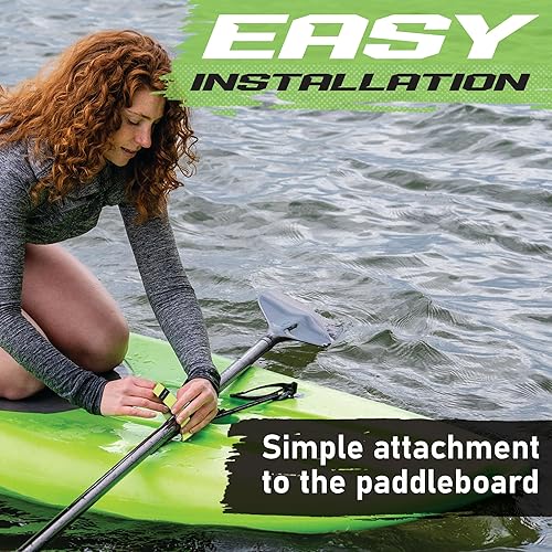 Miniatura 10 de Gradient Fitness Clip de remo SUP (paquete de 4), soporte para tabla de remo de sup, clip de paleta de kayak, soporte para remo