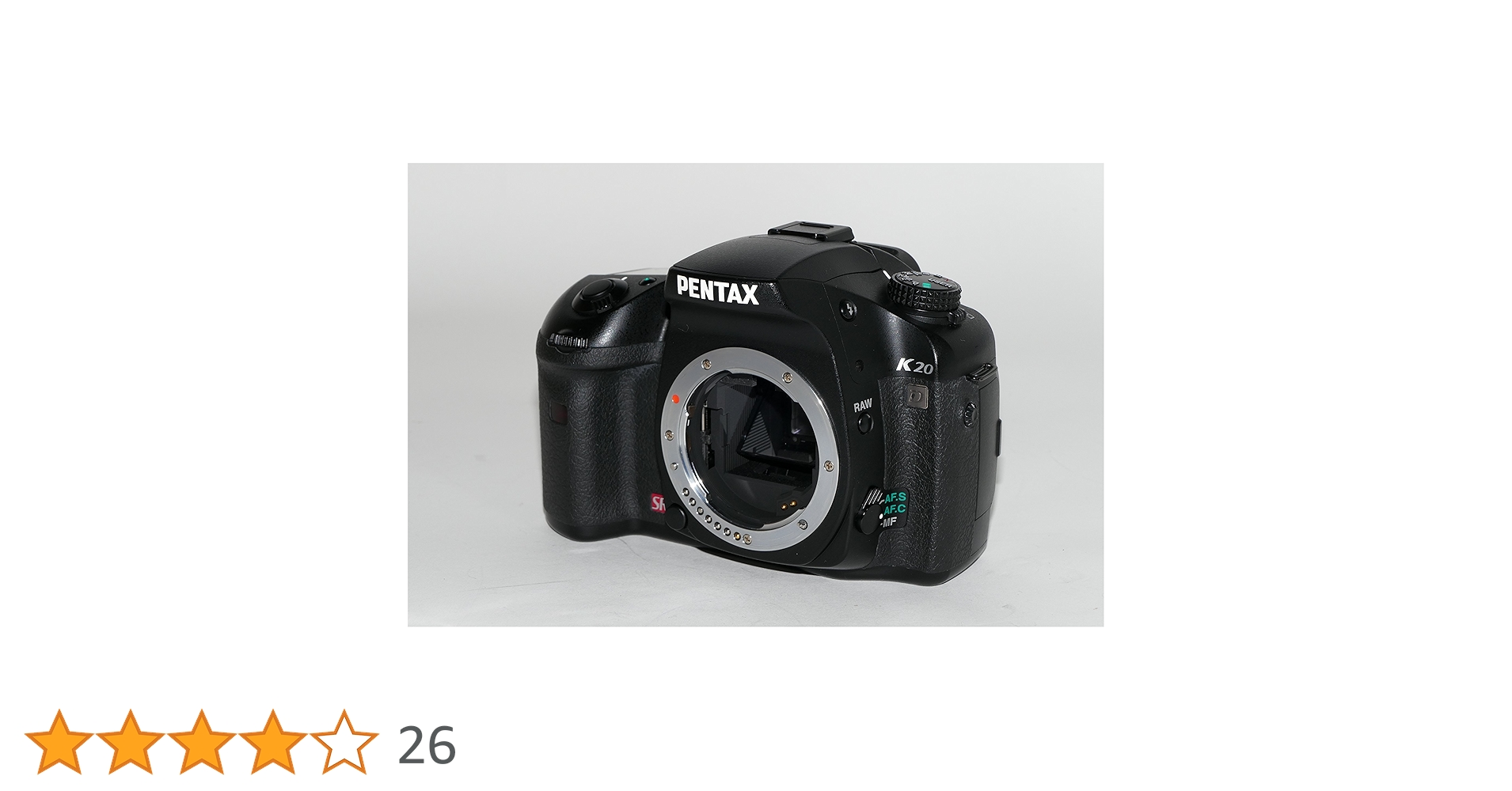 Amazon.co.jp: PENTAX デジタル一眼レフカメラ K20D ボディ : 家電＆カメラ