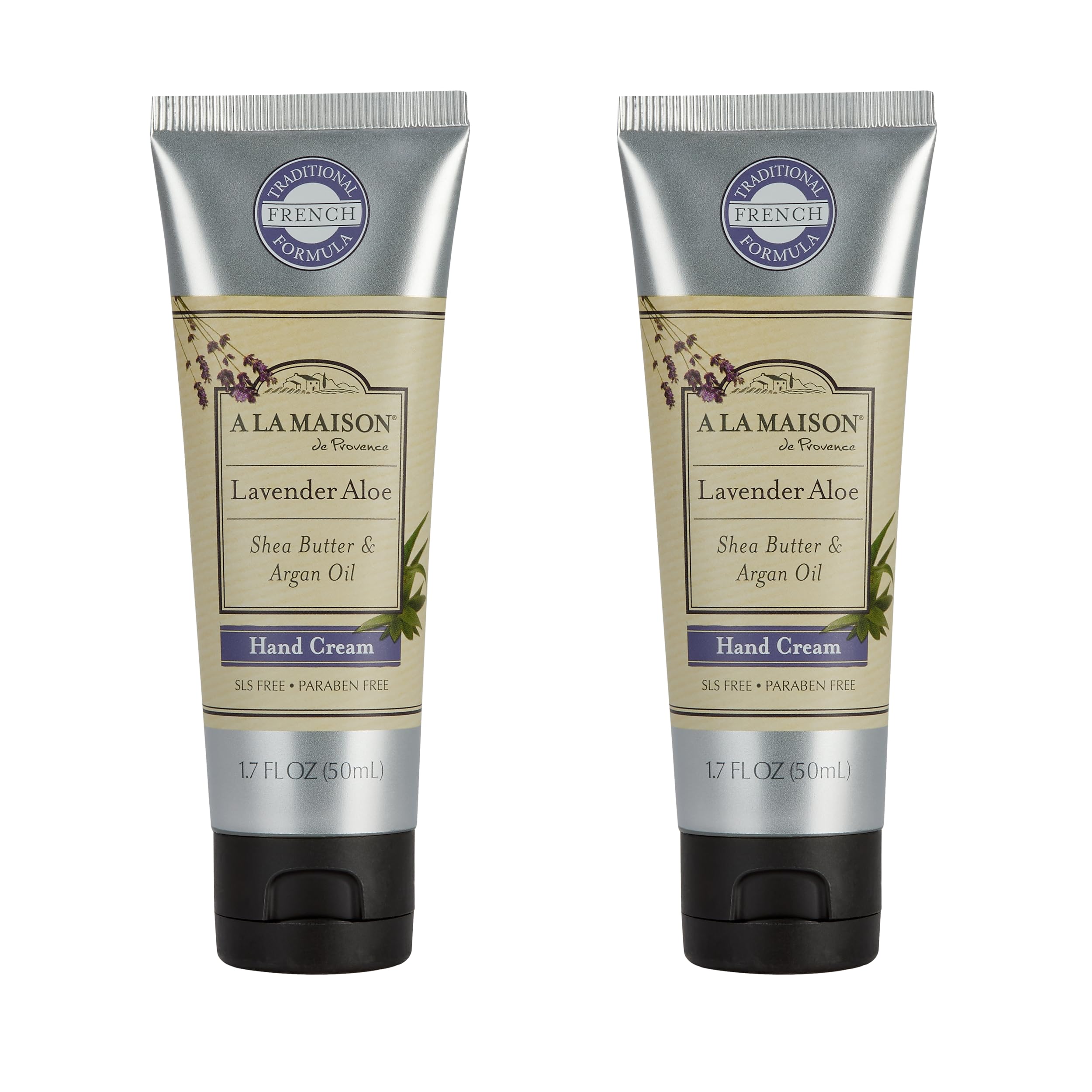 A LA MAISON Lavender Aloe Hand Cream 1.7 oz, 2 Pack