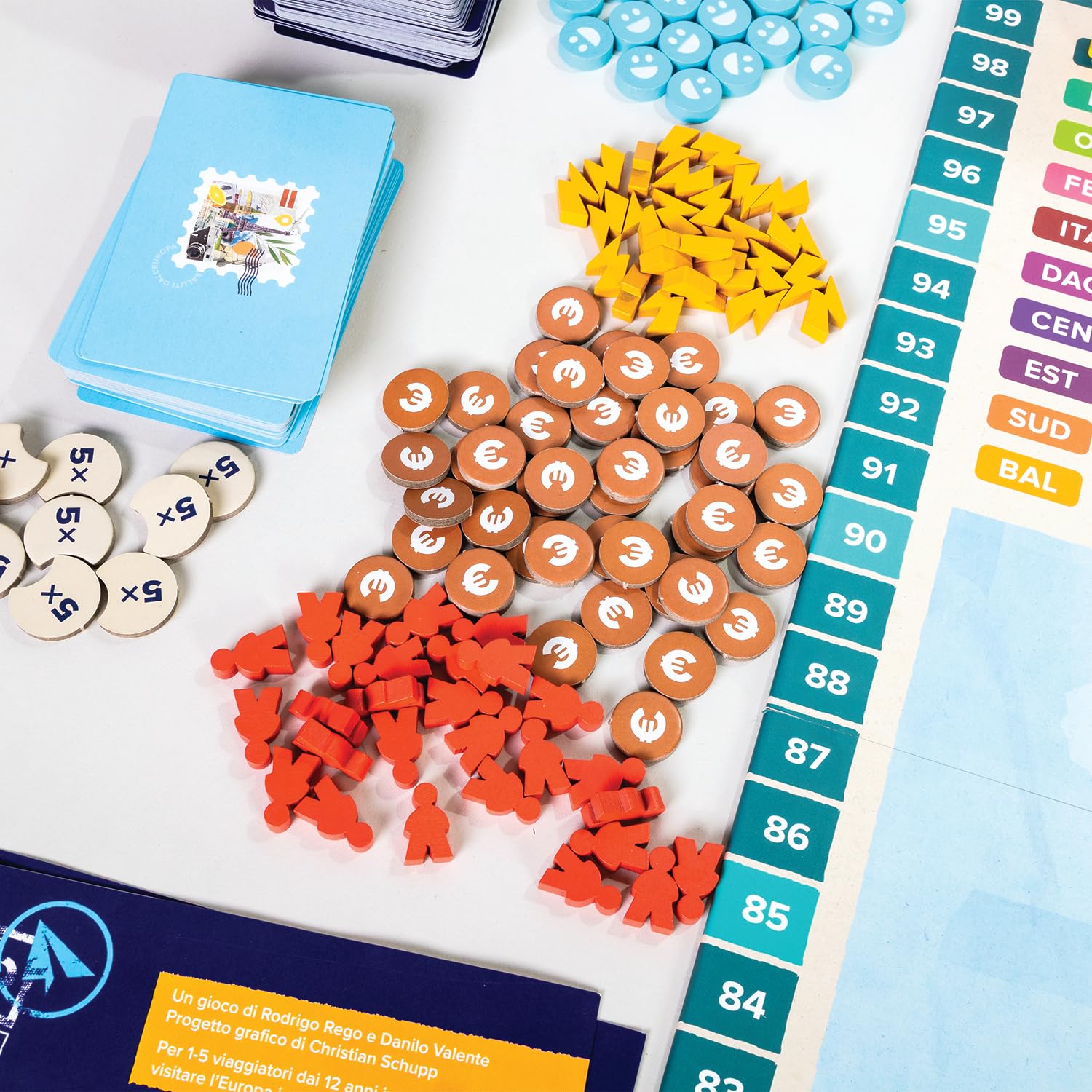 Abroad: Diario di viaggio - Ghenos Games - Gioco da Tavolo - Ed. Italiana