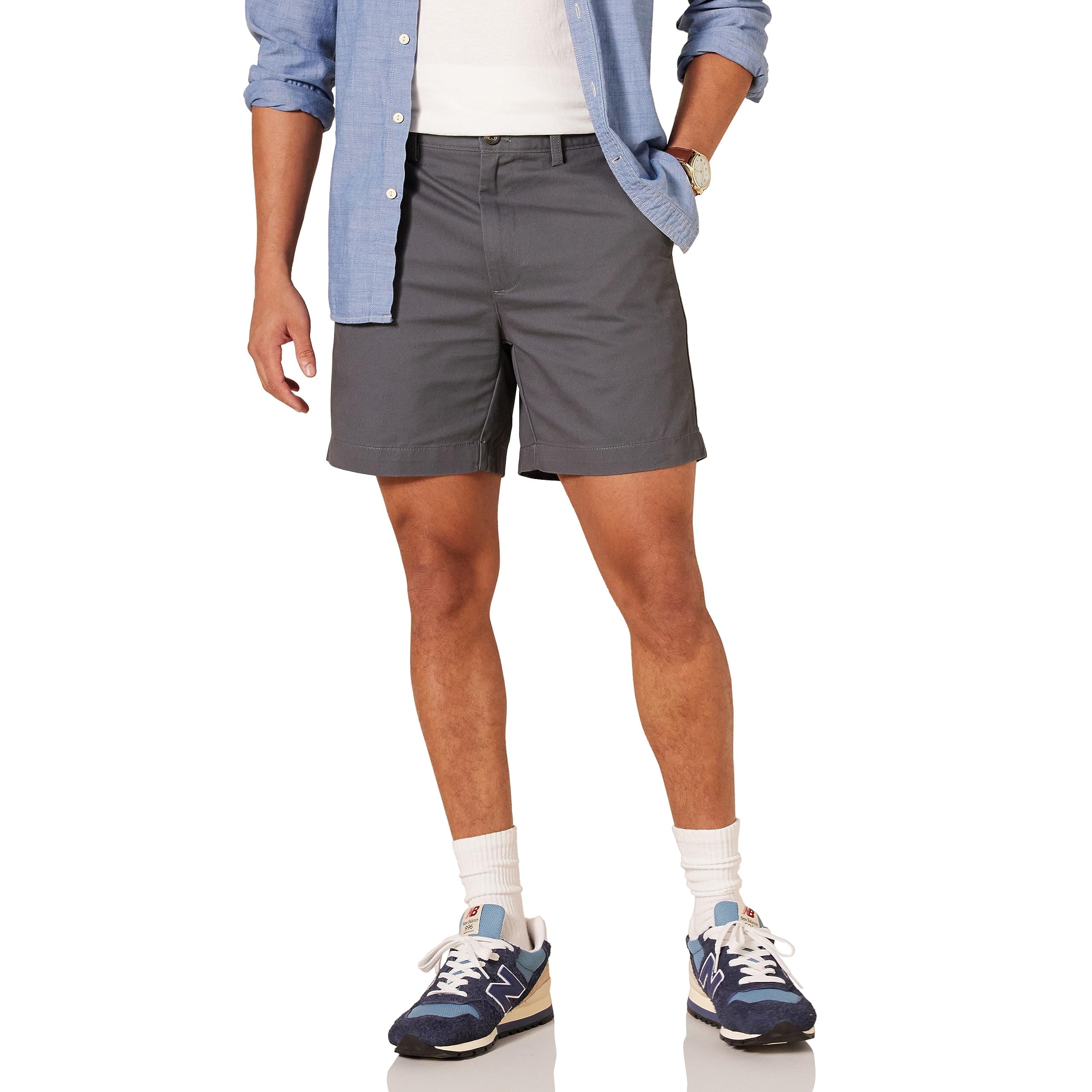 Amazon Essentials Men's Classic-Fit 7" Short Shorts