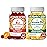 Lunakai Vitamin B12 and Vitamin D3 Gummies Bundle - 3000 mcg B12 and 25 mcg 1000 UI VIT D3 - Gluten Free, No Corn Syrup, Organic, Non-GMO, Plant Based Gelatin Free