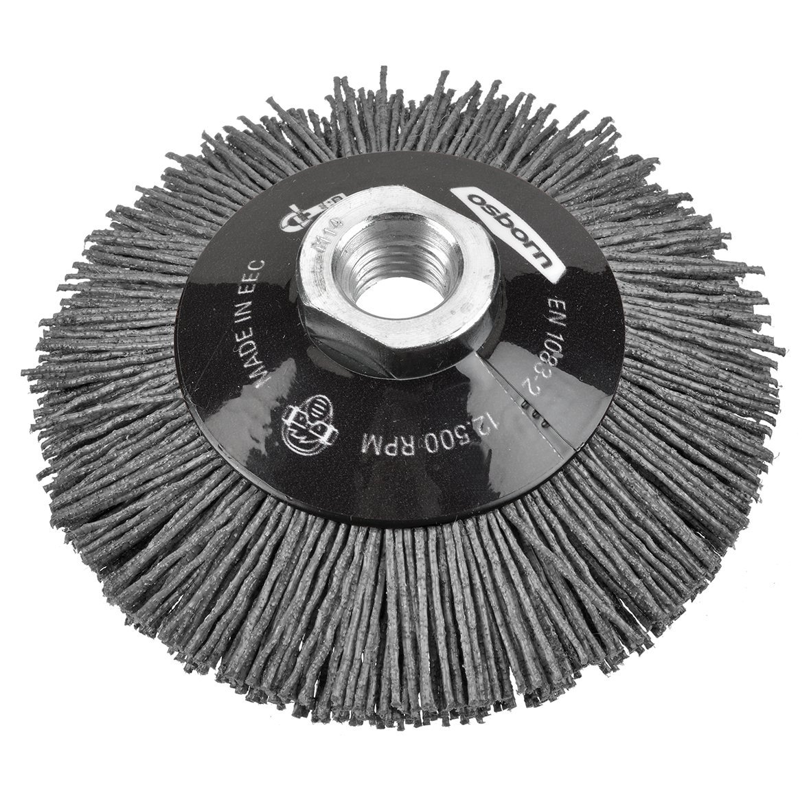 OSBORN6802622891 Novelty Cone Brush for Cordless Angle Grinder, 100 mm