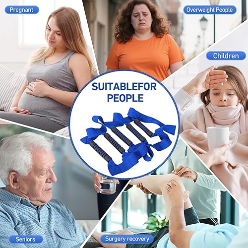 Miniatura 7 de Asistencia para escalera de cama  Dispositivo de asistencia de dominadas para ancianos y discapacitados con agarre acolchado para la mano  Ayuda de