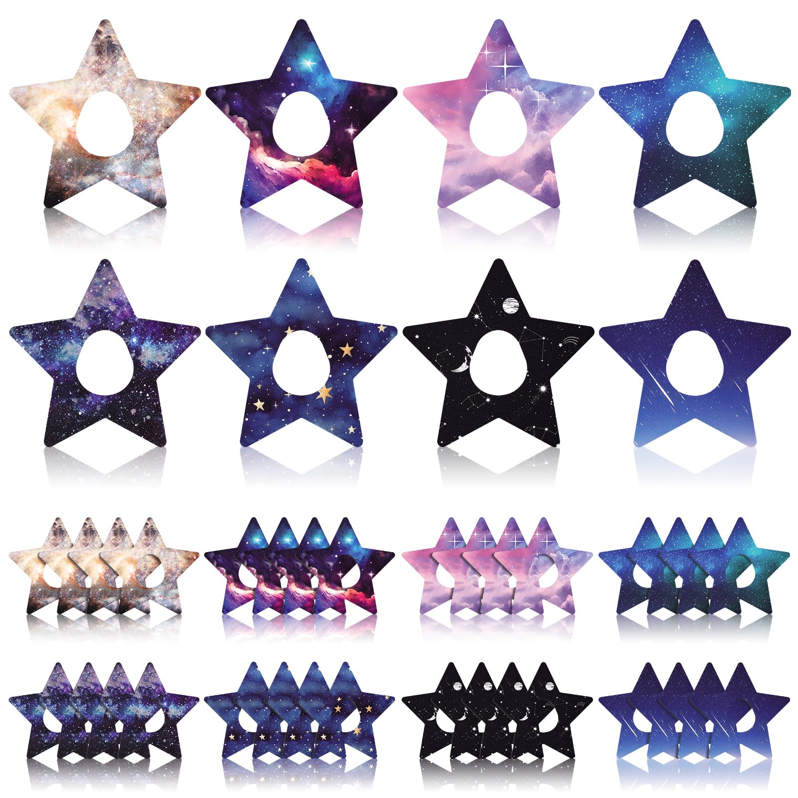 Amazon.com: Geiserailie 32 Pack Pentagram Adhesive Patches