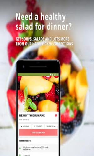 Receitas para perder peso: app de receitas saudáveis