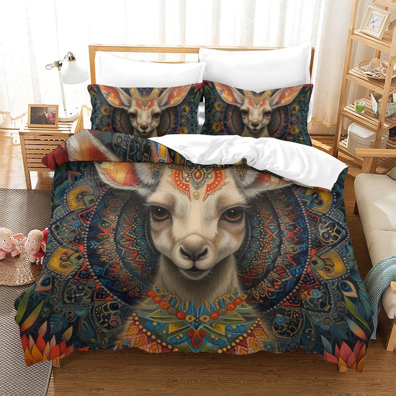 Parure de lit chèvre 3D pour transformer l'ambiance de votre chambre