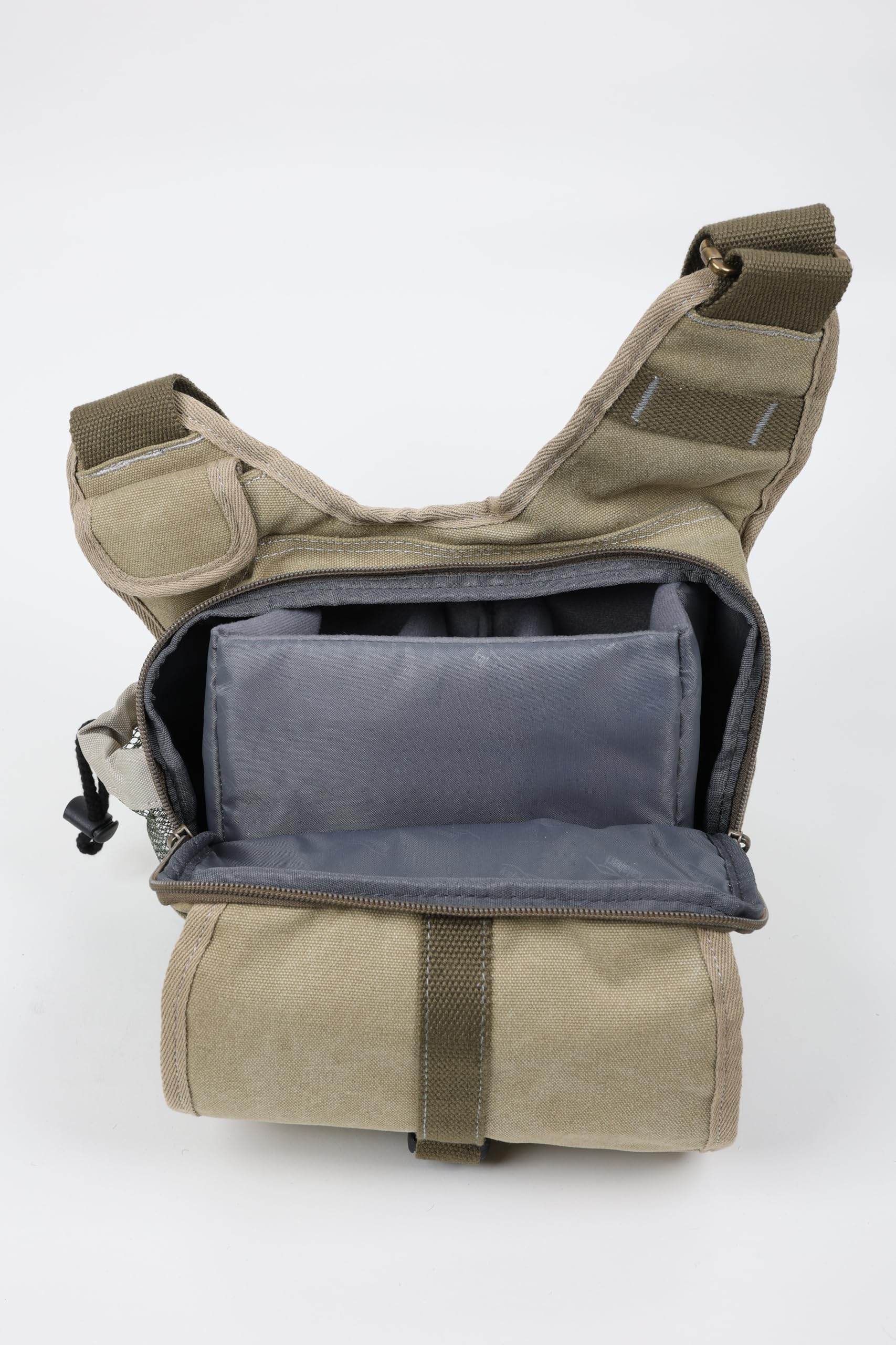 Kalahari K-51 Kikao Canvas Fototasche Khaki