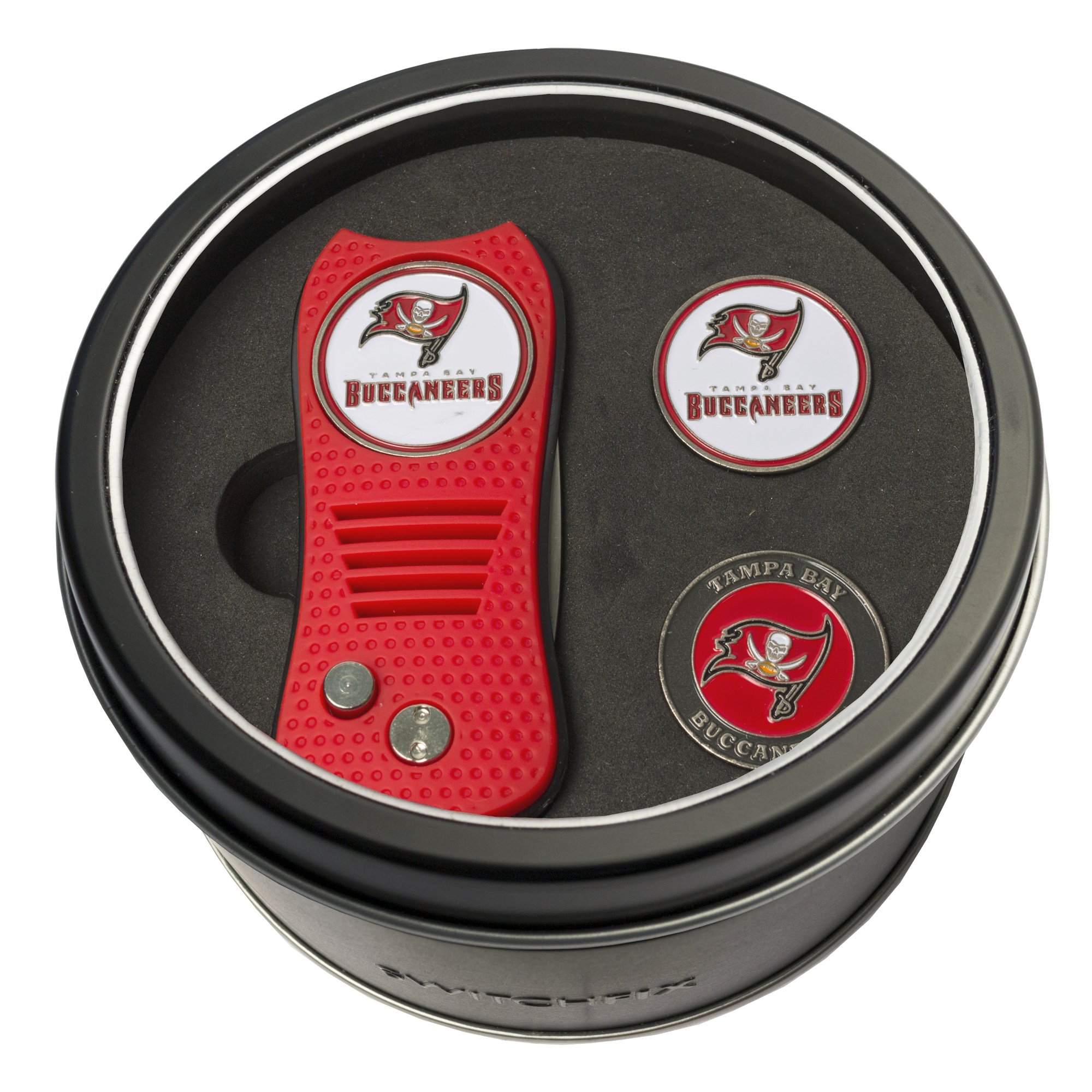 NFL Tin Gift Set with Switchfix Divot Tool and 2 Ball Markers