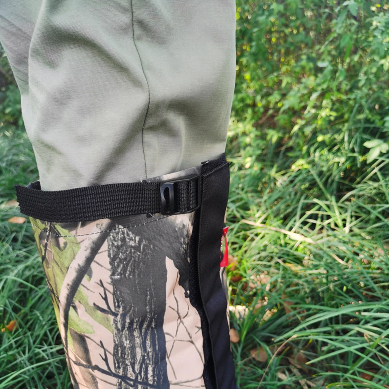 Guêtres de Jambe, guêtres Anti-Morsure de Serpent, guêtres de Raquettes à Neige Portables et résistantes à l'usure, guêtres d'extérieur, adaptées au Camping, à la randonnée et à la Raquette