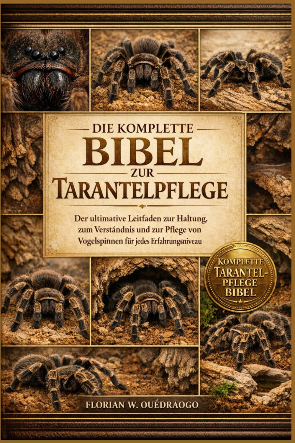 DIE KOMPLETTE BIBEL ZUR TARANTELPFLEGE: Der ultimative Leitfaden zur Haltung, zum Verständnis und zur Pflege von Vogelspinnen für jedes Erfahrungsniveau