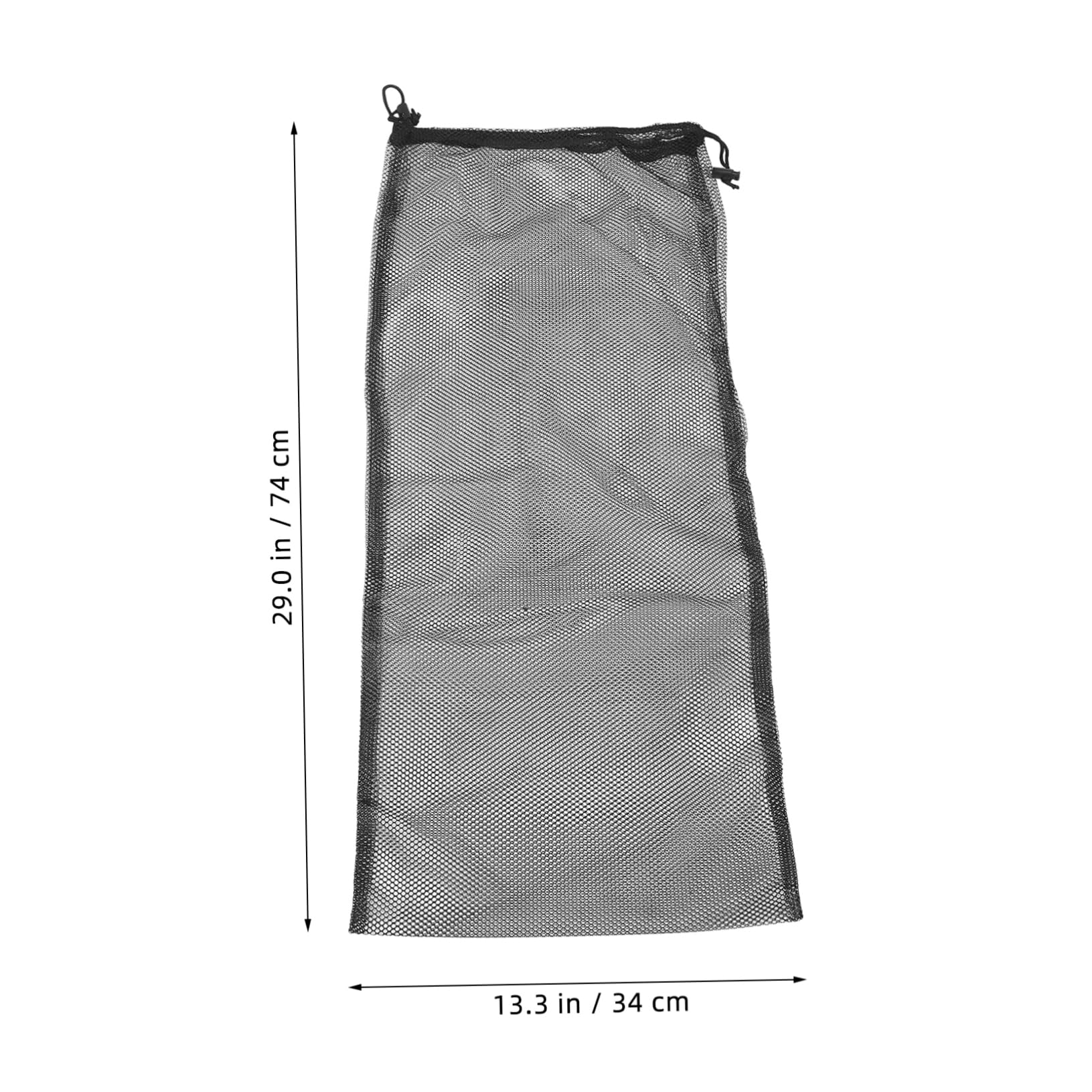 Toddmomy Mesh Bag for and Portable Waterproof Drawstring Snorkeling and Diving Sports Bag