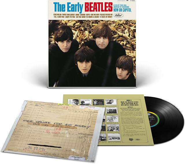 The Early Beatles por The Beatles, capa do álbum