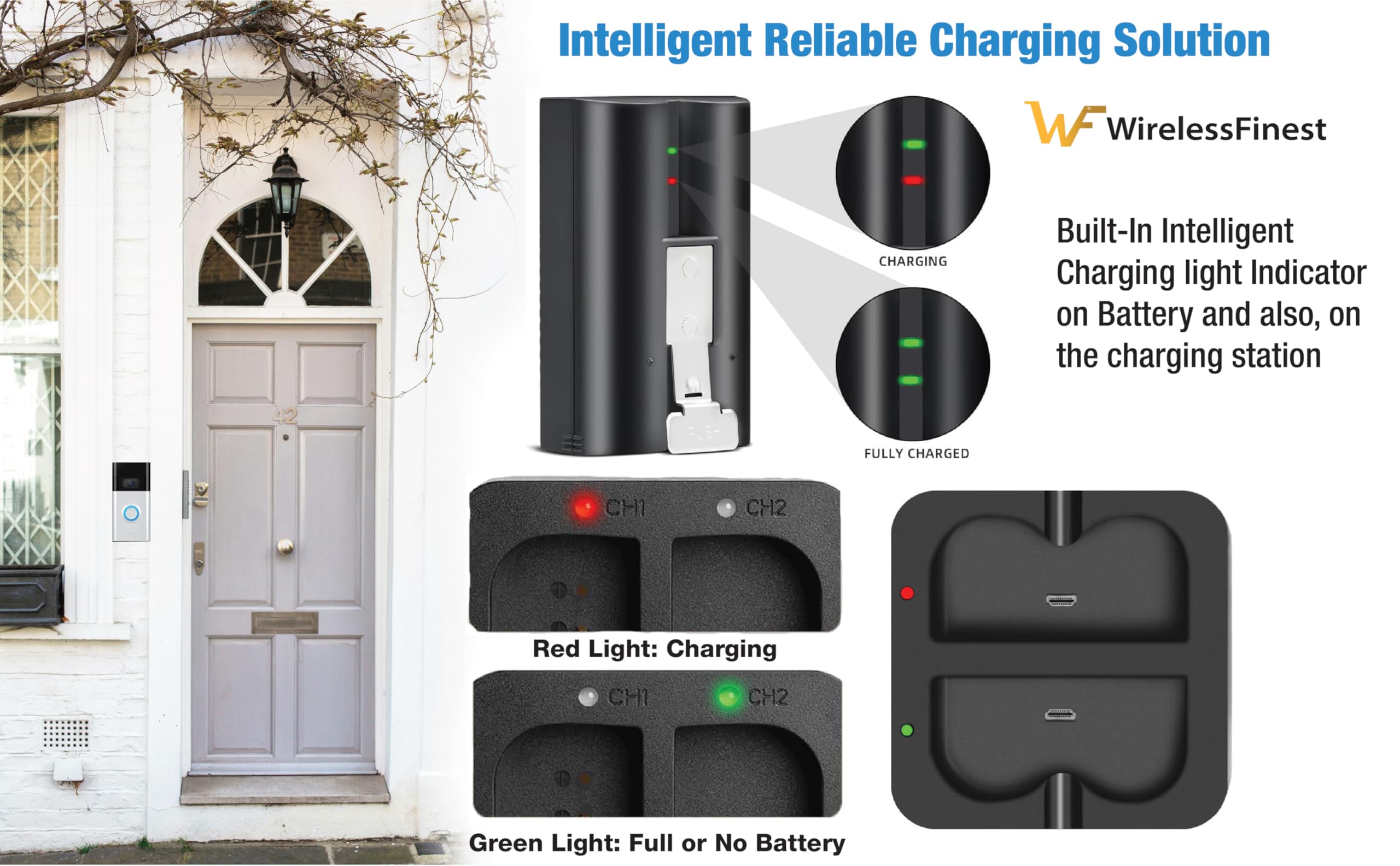 Ring Chime Ring Doorbell Battery Replacement V4 Battery For Ring