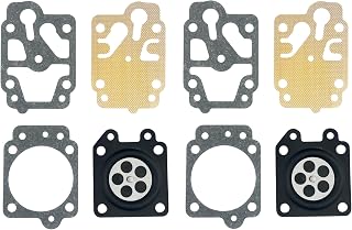 YOGOTI ワルボロWYJ・WYL系 キャブレター修理用 ダイヤフラム ガスケット セット 草刈り機 刈り払機 チェンソー 修理部品 互換品 4個パーツ (B)
