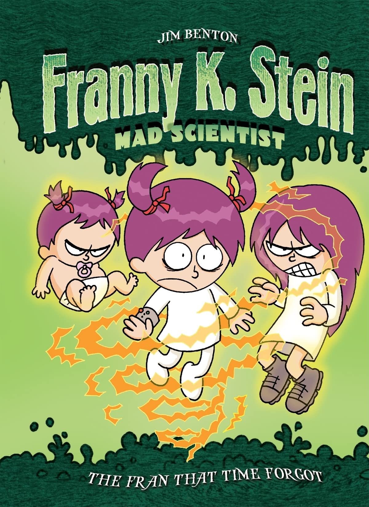 Cover of Fran That Time Forgot: #4 (Franny K. Stein, Mad Scientist, 4)