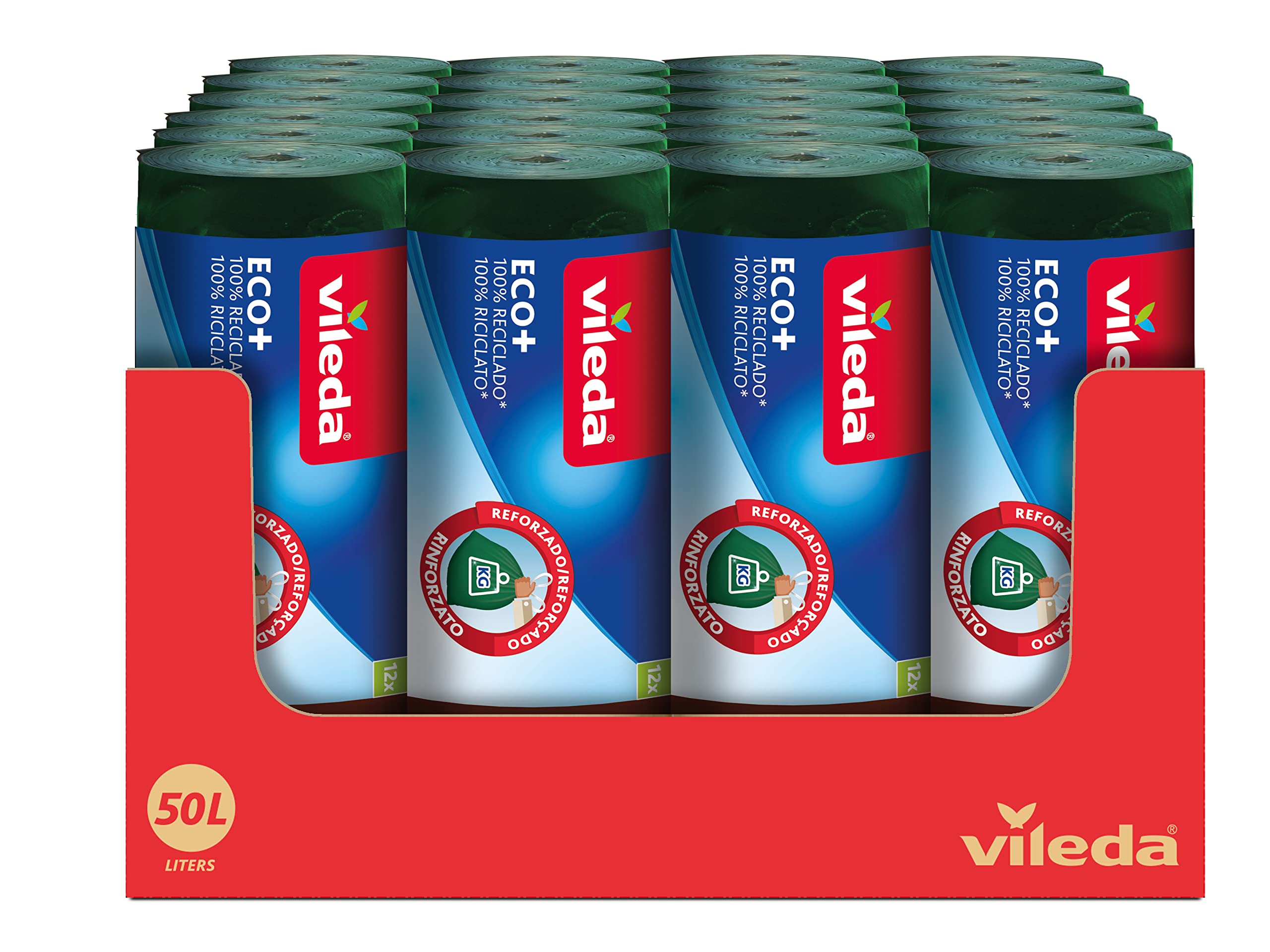 Vileda Sacco della spazzatura, Verde, Piccolo