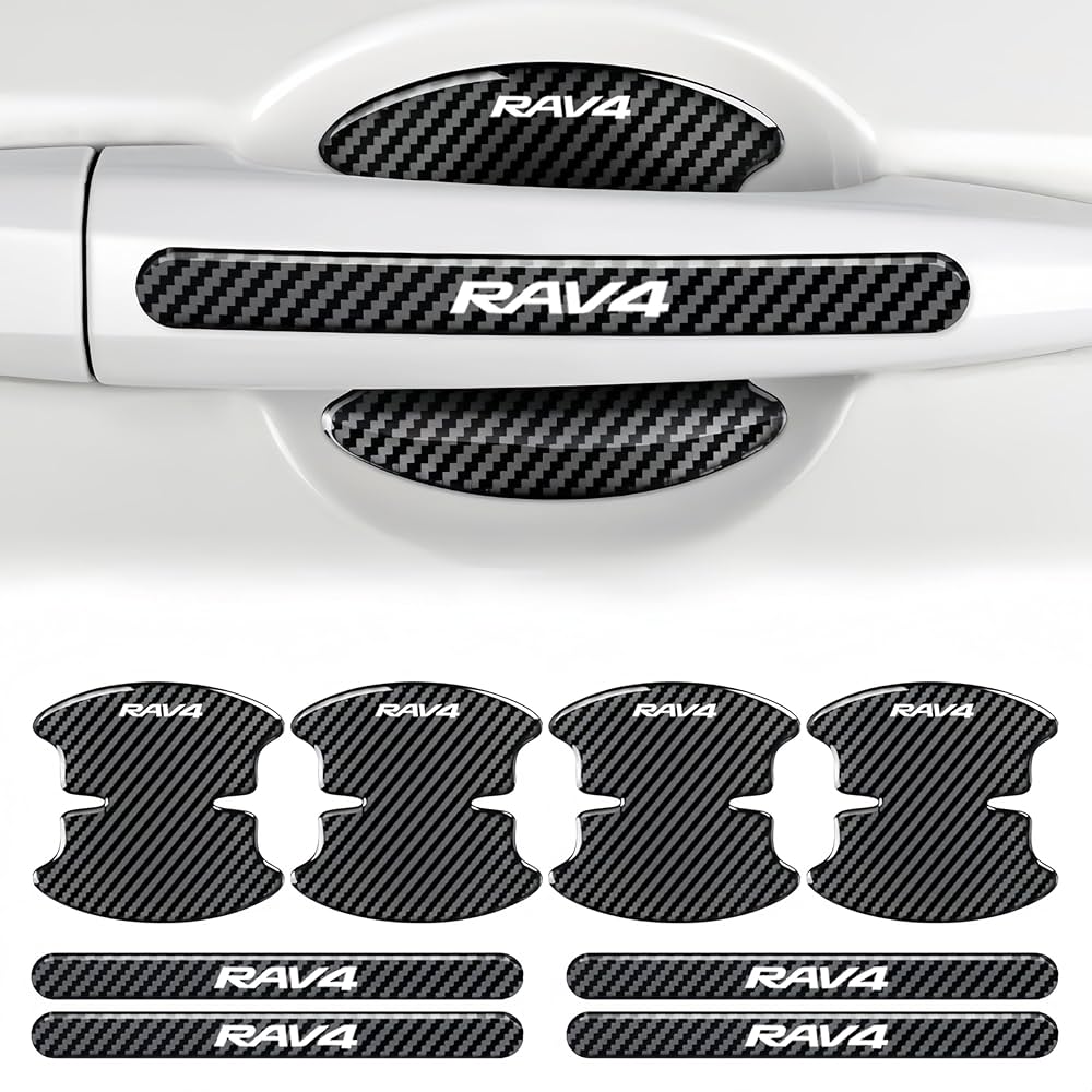 Amazon.co.jp: JDFOGO FOR 新型RAV4 ドアハンドル プロテクター