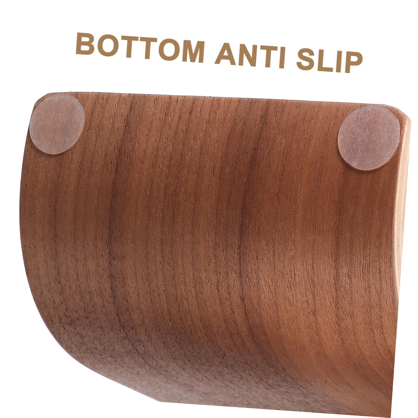 HOMSFOU Supporto per Cuffie in Legno U Stand per Cuffie da Tavolo Gancio Compatibile la Maggior Parte dei Modelli