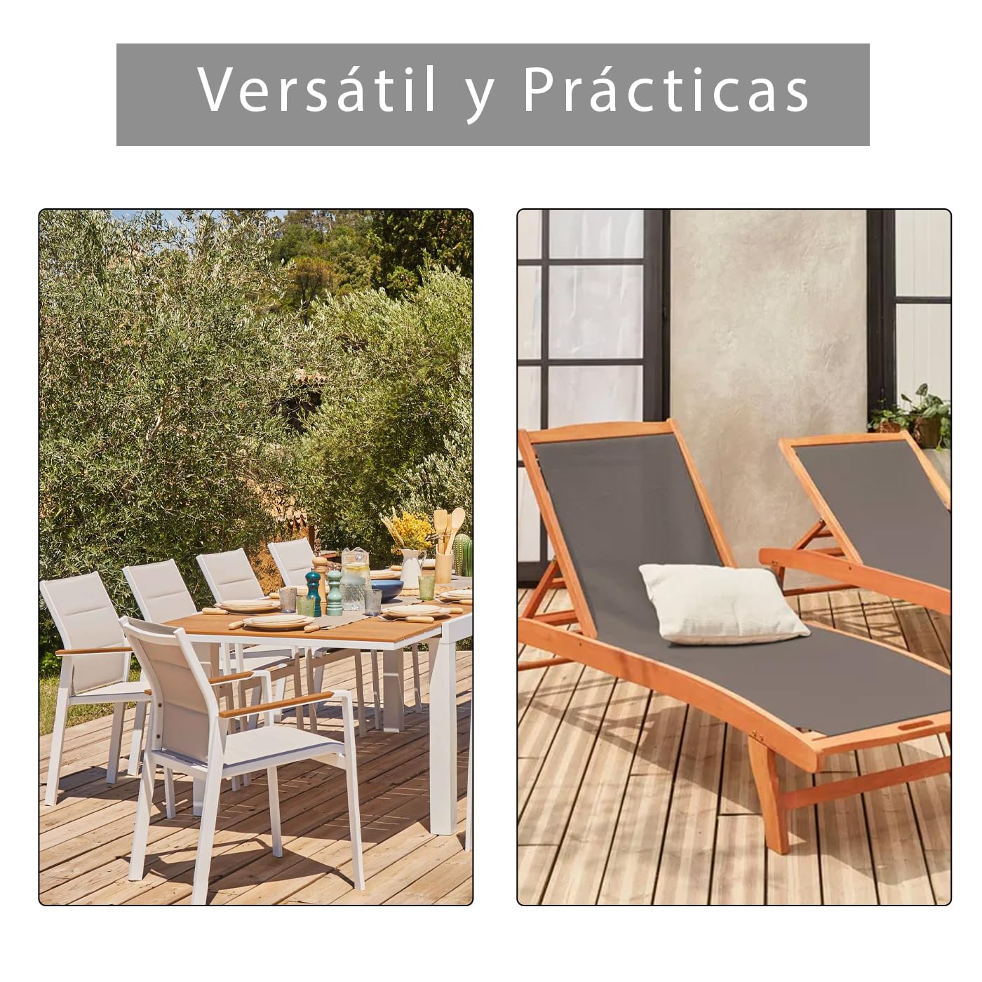 MERCURY TEXTIL- Cojín para Tumbona Estampado o Liso,Hojas Marrón(120x50cm) | Cómodo, Lavable y Elegante para Interior y Exterior. Ideal para Jardín, Piscina, Playa, Terraza y Balcón.