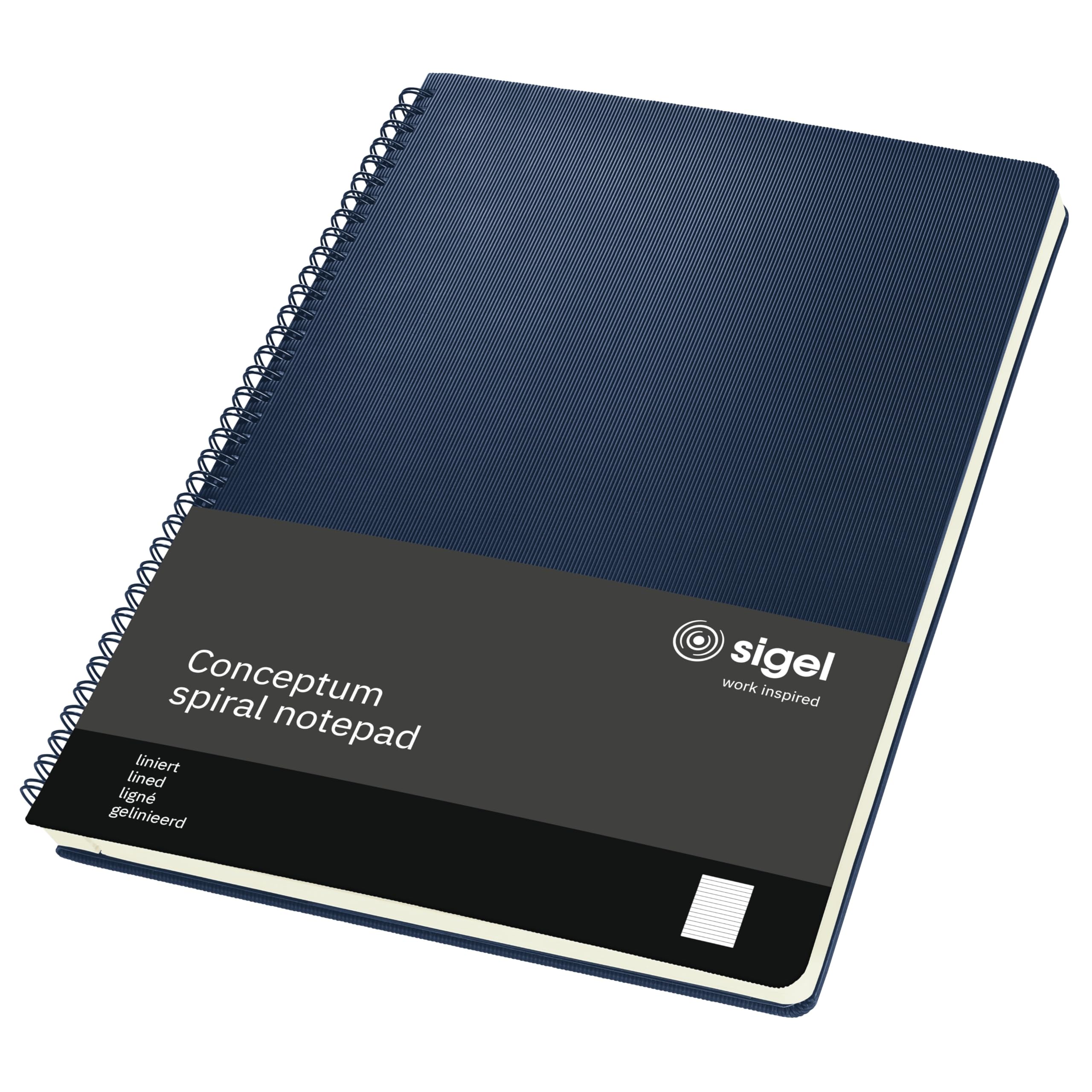 SIGEL Conceptum A4 Spiral Hardcover Notepad